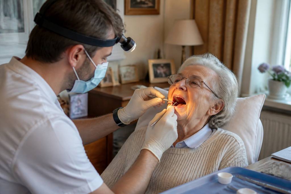 Dentiste à domicile pour personne âgée : soins dentaires et accompagnement personnalisé